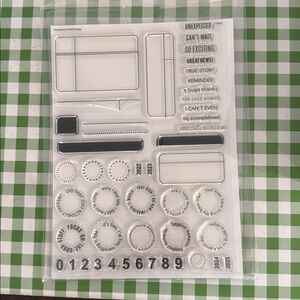 Heidi Swapp Stamp Society Stamp Set